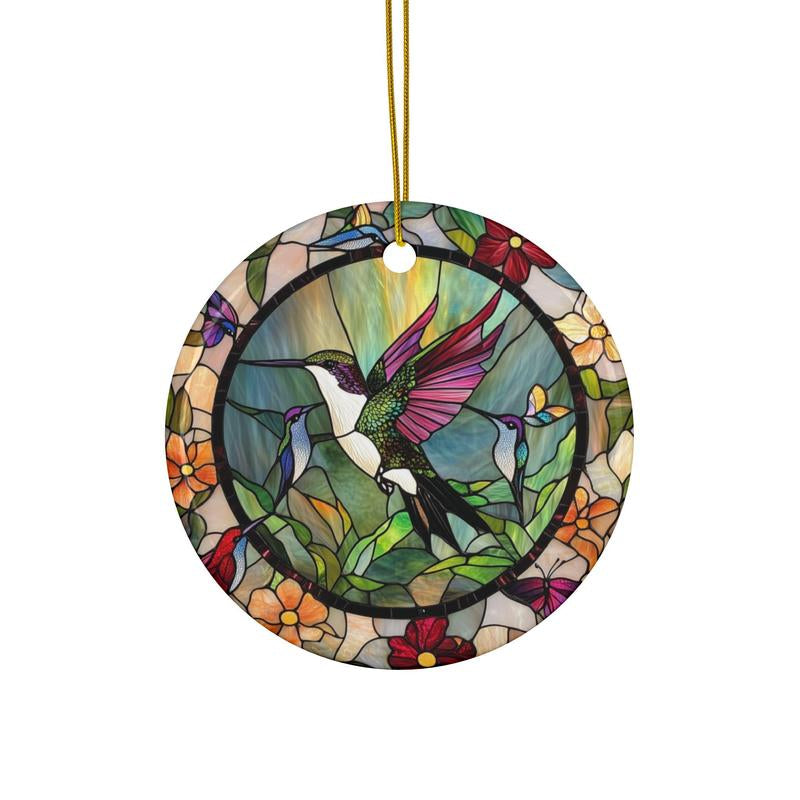 Cute Hummingbird Christmas Tree Ornament