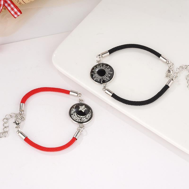 Moon Lovers Luminous Couple Bracelet Set