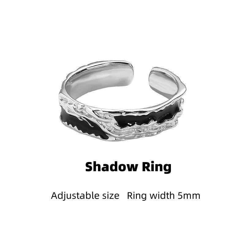 Titanium Steel Adjustable Ring