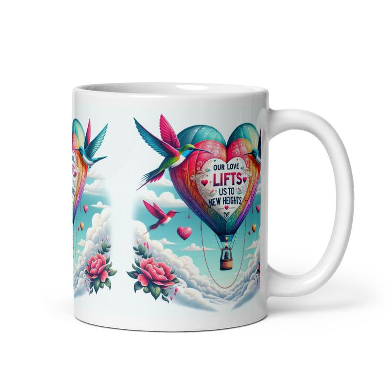 Love 133 White Glossy Mug Happy Valentines Day