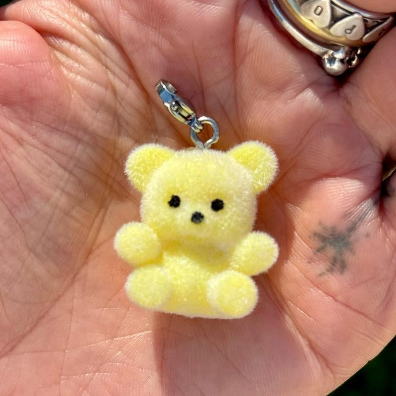 Colorful Teddy Bear Charms