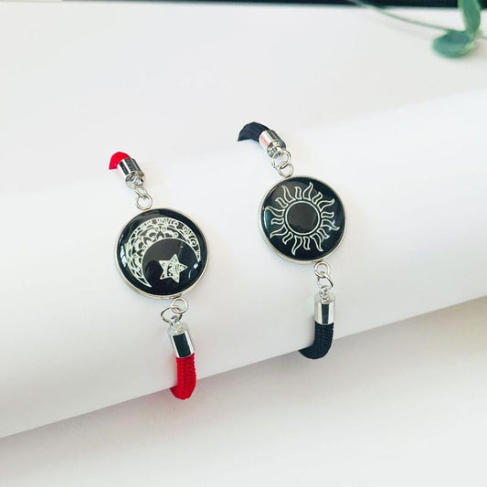 Moon Lovers Luminous Couple Bracelet Set