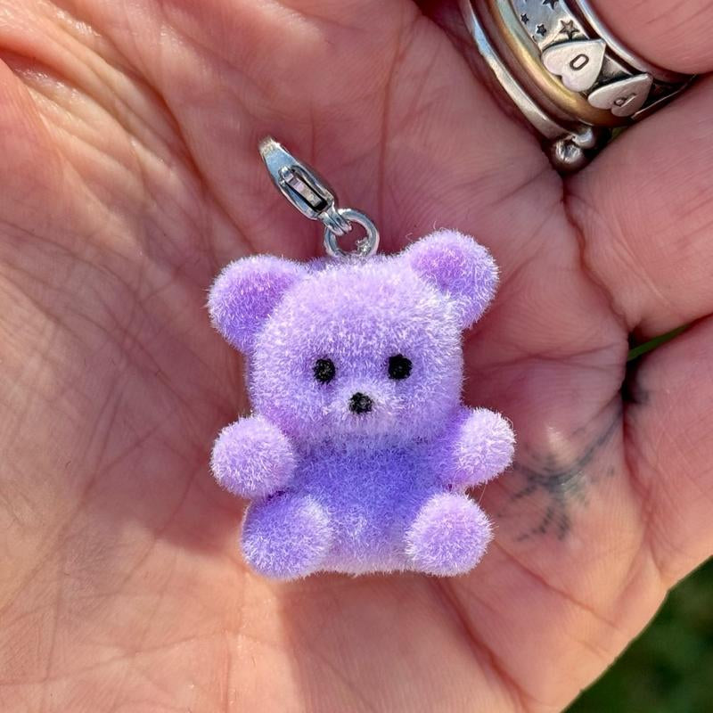 Colorful Teddy Bear Charms