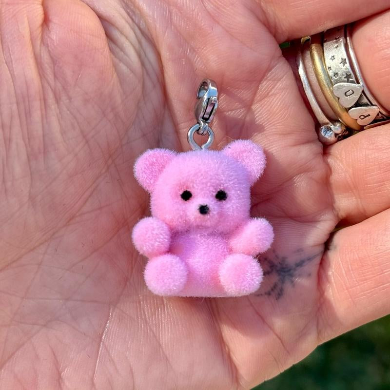 Colorful Teddy Bear Charms